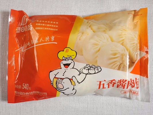 包羅萬象的美味---藍(lán)白速凍包子的制作